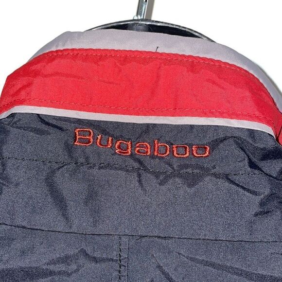 Columbia “Bugaboo” gray, red & black polyester/nylon jacket - Picture 8 of 11